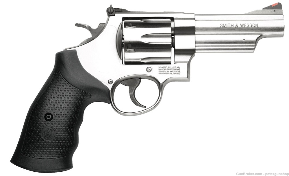 S&W 629-6 44 Magnum 4.125'' Stainless Barrel 6 Round - 163603-img-0