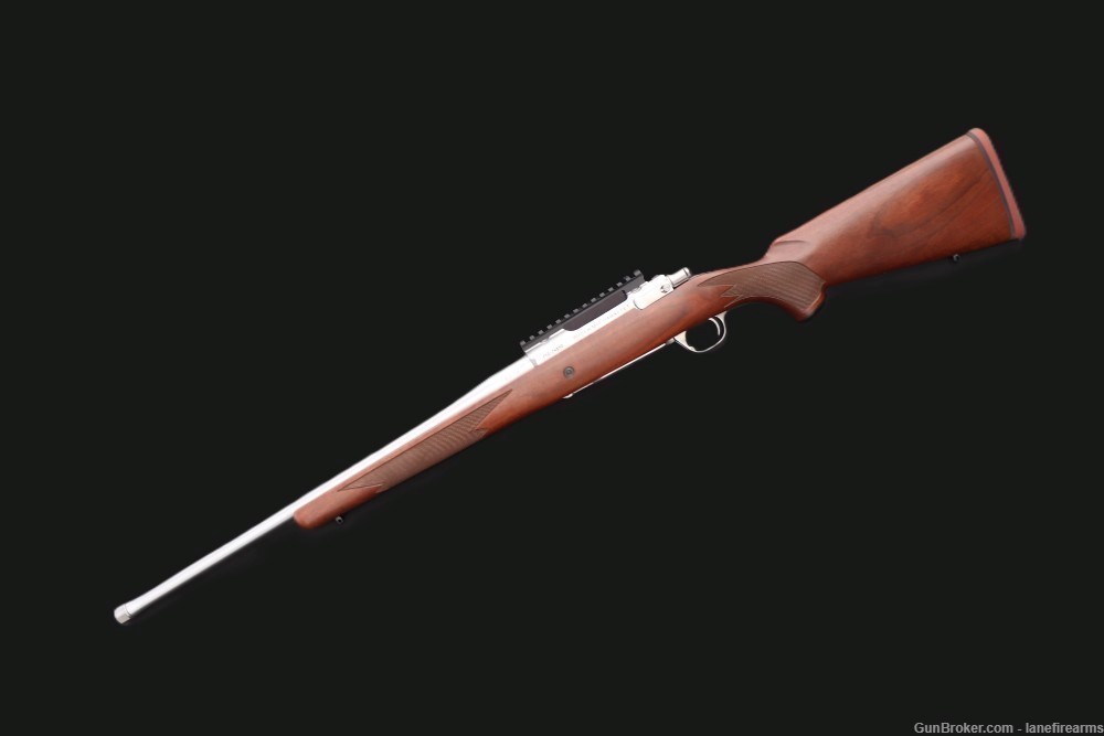 RUGER M77 HAWKEYE HUNTER WALNUT/STAINLESS .308 WINCHESTER - 57107-img-14