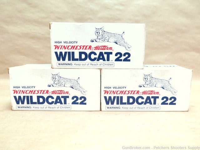 Vintage Winchester 22lr 40gr HV Wildcat Lot of 1500rds 3 Bricks of 500-img-0