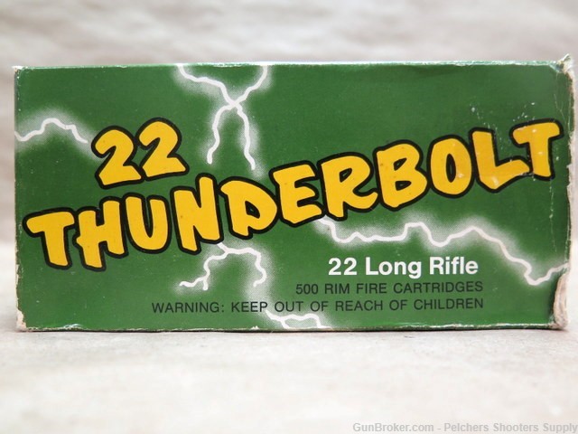 Vintage Remington Thunder Bolt 22lr HS Solid Lot of 4 Bricks Of 500 40 boxs-img-1