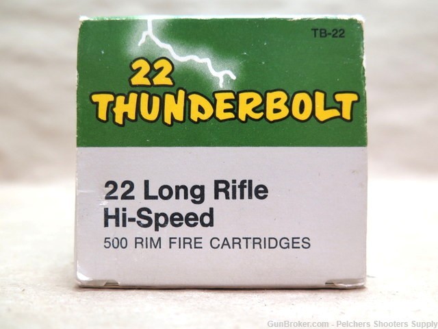 Vintage Remington Thunder Bolt 22lr HS Solid Lot of 4 Bricks Of 500 40 boxs-img-2