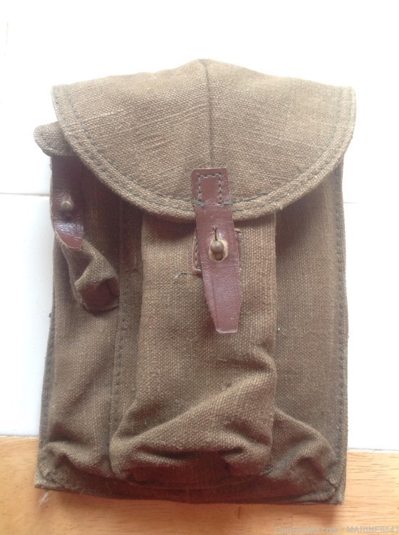 POLISH MILITARY  AK 47- 3- CELL MAG POUCH-img-0