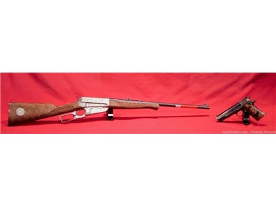 Texas Ranger 200th Winchester 1895 30-06 - Colt 1911 45 ACP - Matching SN