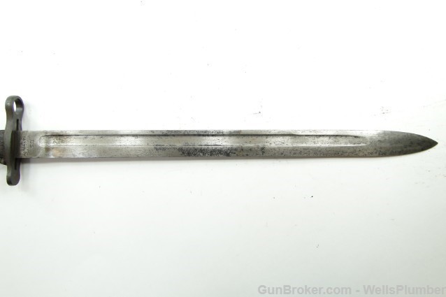 US MODEL 1905 SPRINGFIELD ARMORY BAYONET w/ SCABBARD DATED 1912-img-5