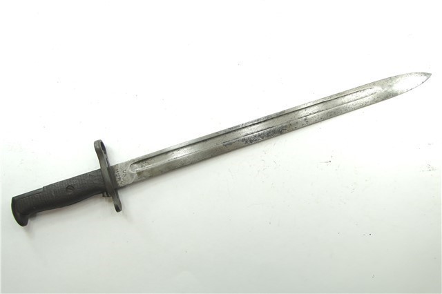 US MODEL 1905 SPRINGFIELD ARMORY BAYONET w/ SCABBARD DATED 1912-img-2