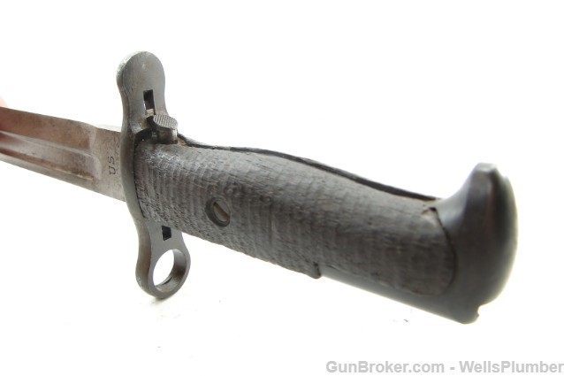 US MODEL 1905 SPRINGFIELD ARMORY BAYONET w/ SCABBARD DATED 1912-img-12