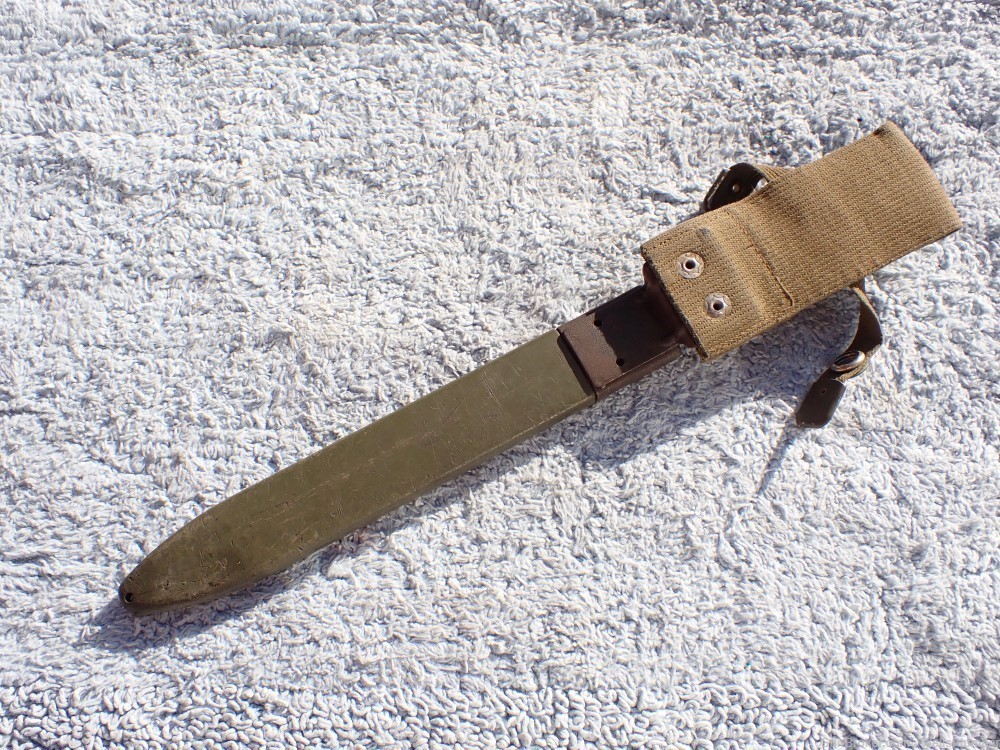 SPANISH CETME 91 FACTORY BAYONET WITH SCABBARD-img-21