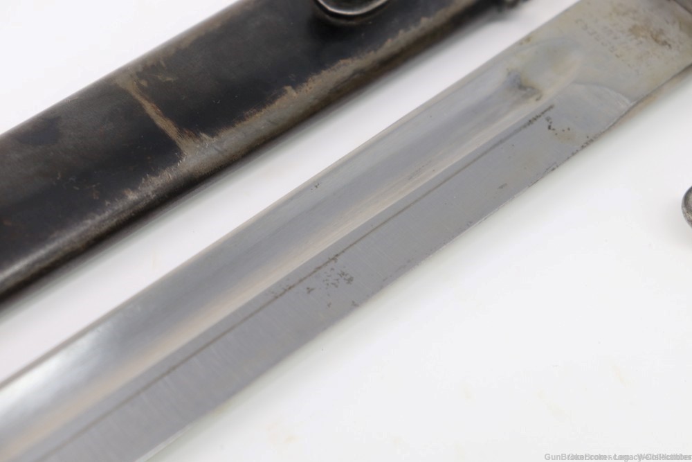 1909 ARGENTINE MAUSER 7.65mm BAYONET WITH MATCHING NUMBERED SCABBARD-img-7
