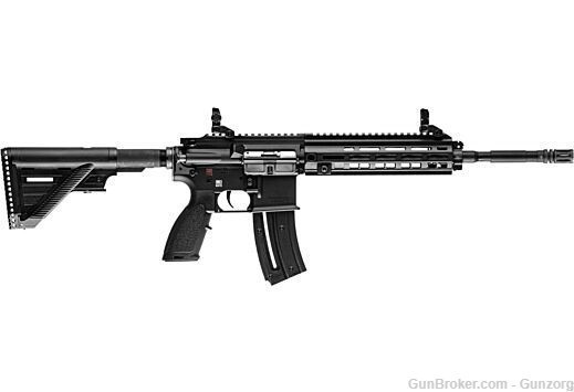 HK HK416 Rifle .22LR 16.1" BBL 20RD Magazine M-LOK Black BY UMAREX 81000401-img-0