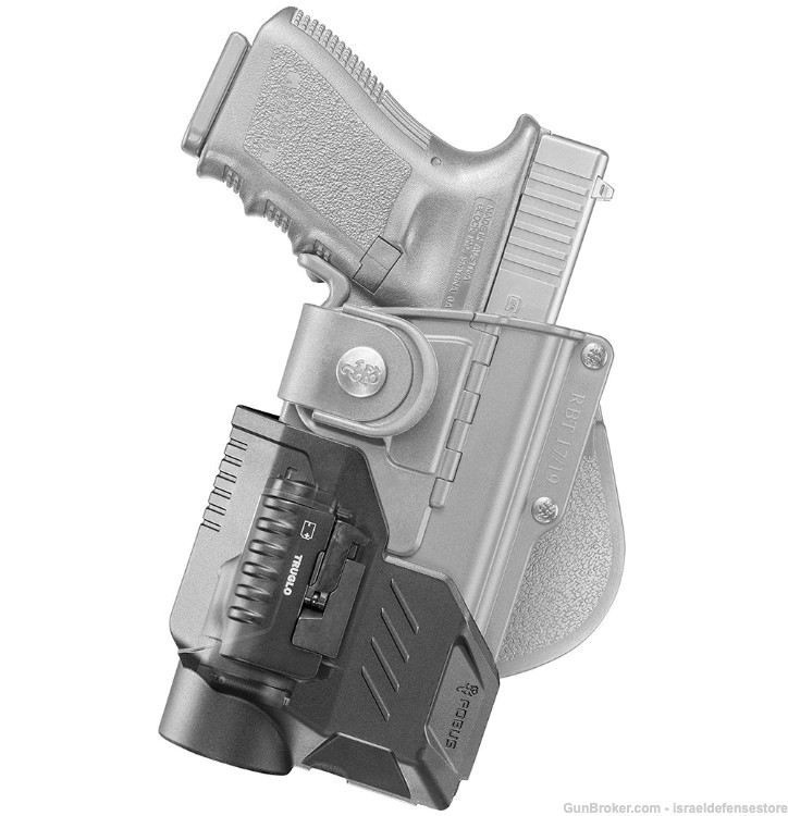 Fobus S&W Holster for M&P, SD9VE pistols with Flashlight Laser-img-4