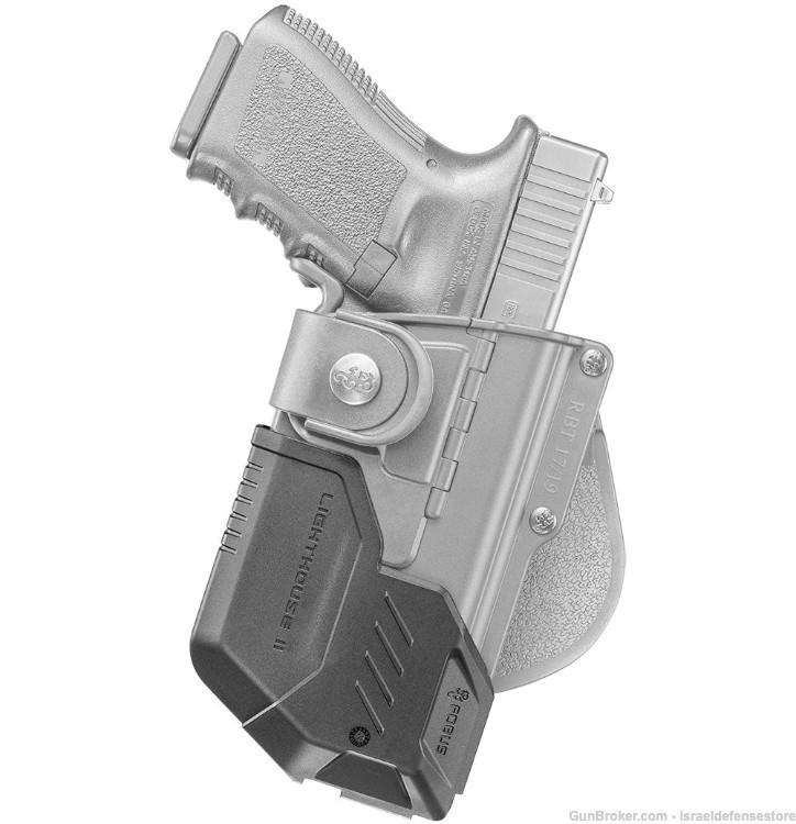 Fobus S&W Holster for M&P, SD9VE pistols with Flashlight Laser-img-5