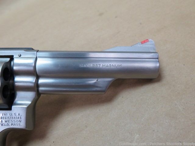 Smith & Wesson Model 66-1 357mag 4 Inch Stainless Like New W/Box-img-7