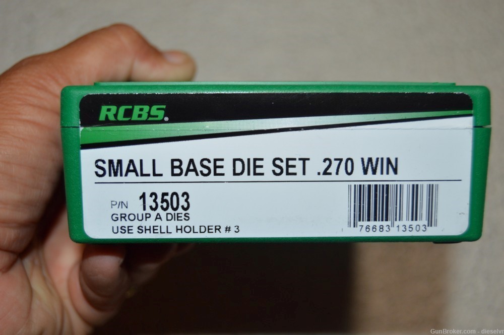 NEW RCBS 270 Winchester Small Base Die Set-img-1