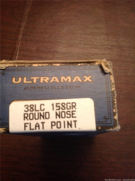Ultramax 38 Long Colt ammunition .38 LC ammo-img-0