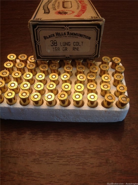 38 Long Colt Black Hills Ammunition .38 LC ammo-img-0
