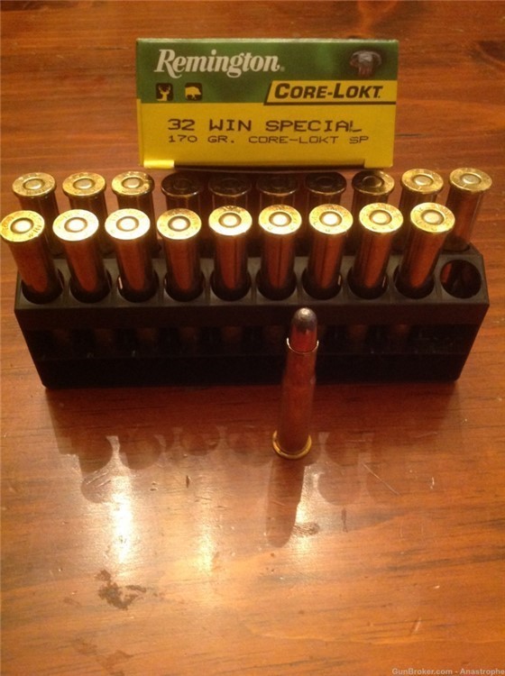 32 Win Spl ammunition .32 Winchester Special ammo-img-0