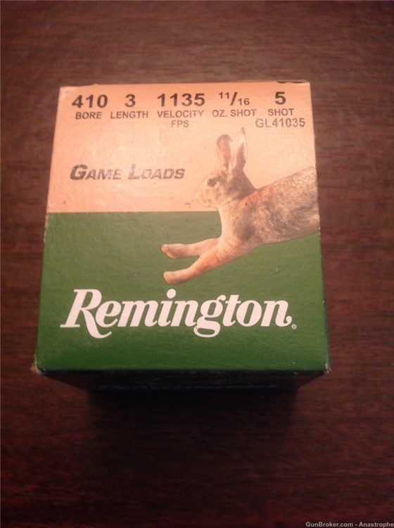 Remington 3 inch 5 shot 410 gameloads-img-0