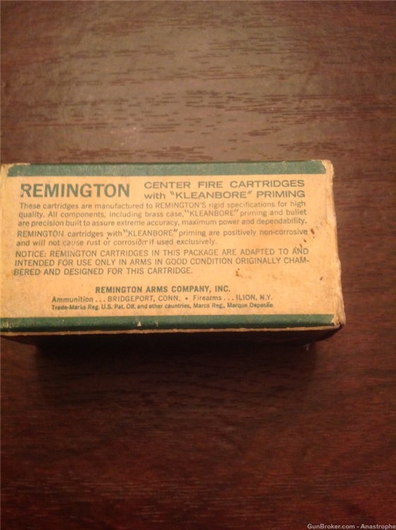 Vintage Remington 22 Hornet ammunition ammo-img-3