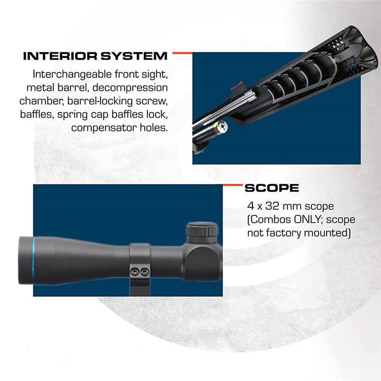 STOEGER XM1 .22 Air Gun Combo with 4x32 Scope (30409)-img-3