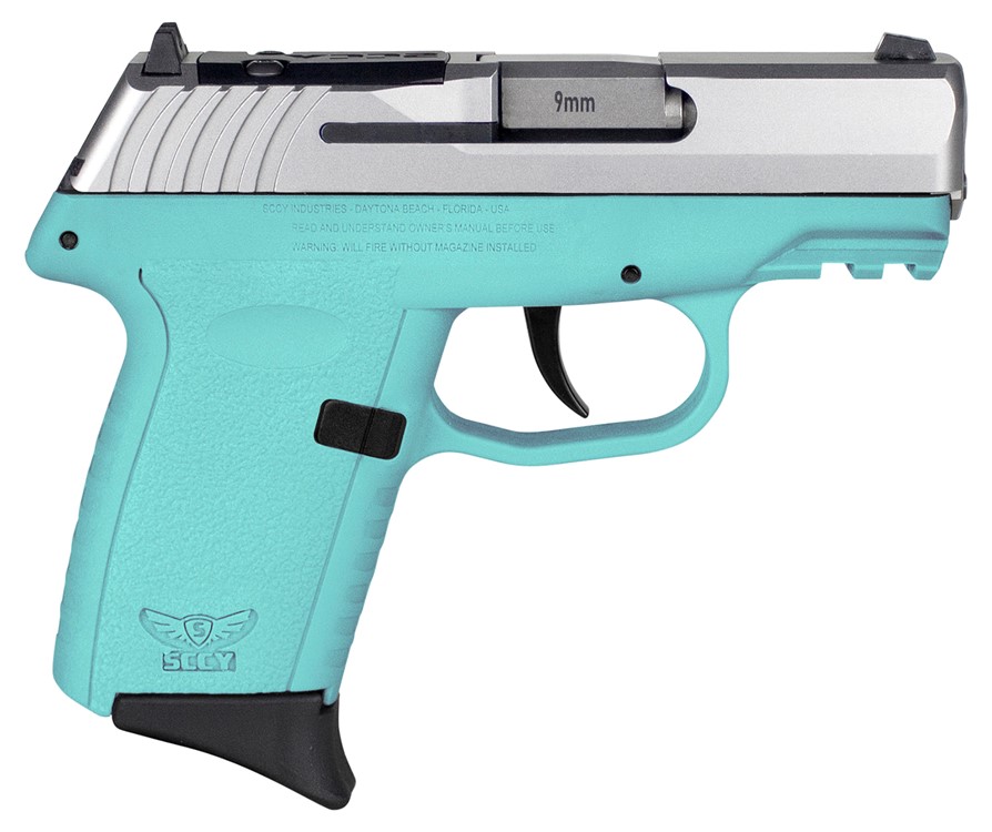 SCCY Industries CPX-2 Gen3 RDR 9mm Luger Pistol 3.10 SCCY Blue CPX2TTSBRDRG-img-0