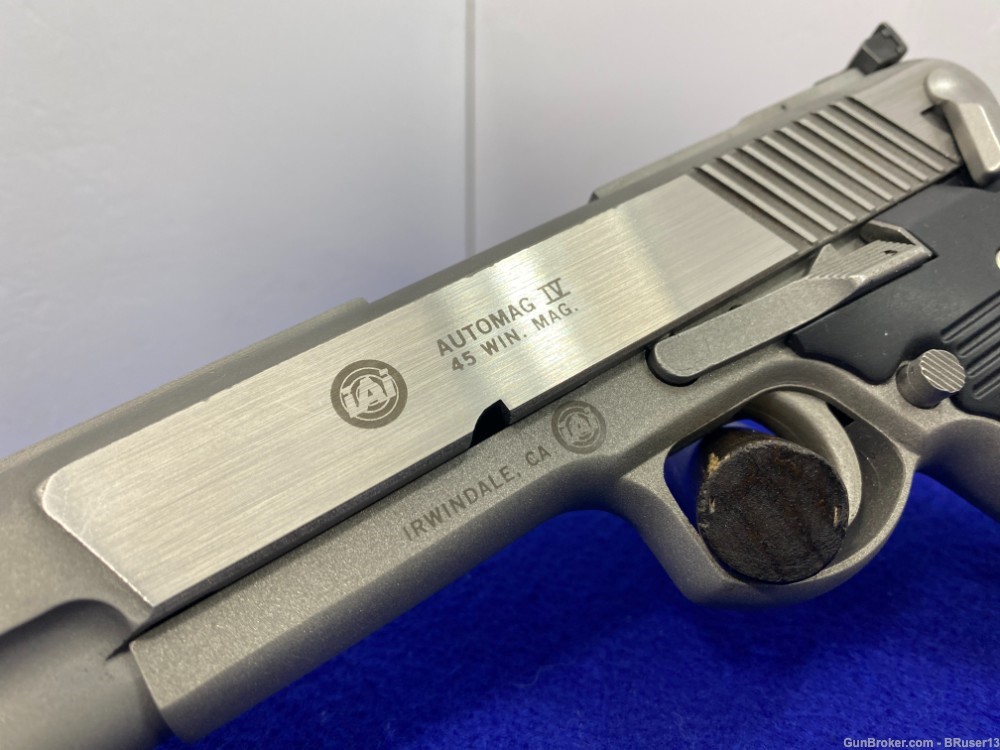 IAI Automag IV .45 Win Mag SS -HIGHLY COVETED MODEL- Seldom 8 5/8" Barrel-img-12