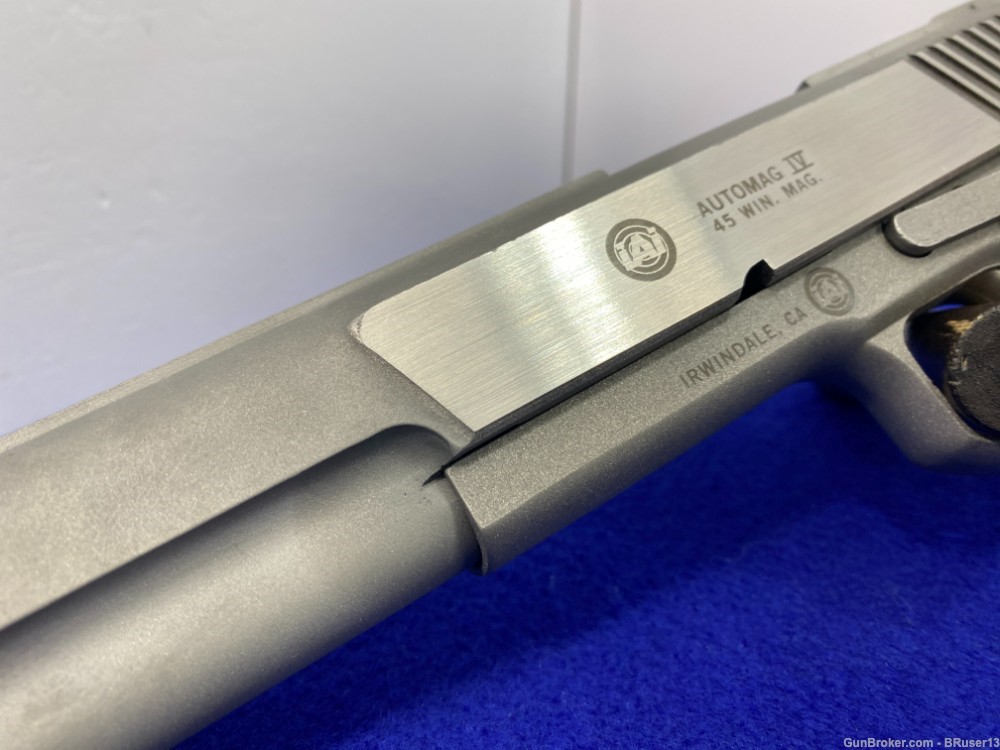 IAI Automag IV .45 Win Mag SS -HIGHLY COVETED MODEL- Seldom 8 5/8" Barrel-img-13