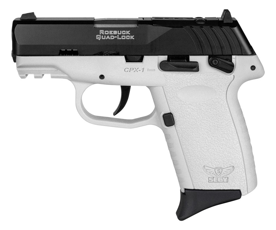 SCCY Industries CPX-1 Gen3 RDR 9mm Luger Pistol 3.10 White CPX1CBWTRDRG3-img-1