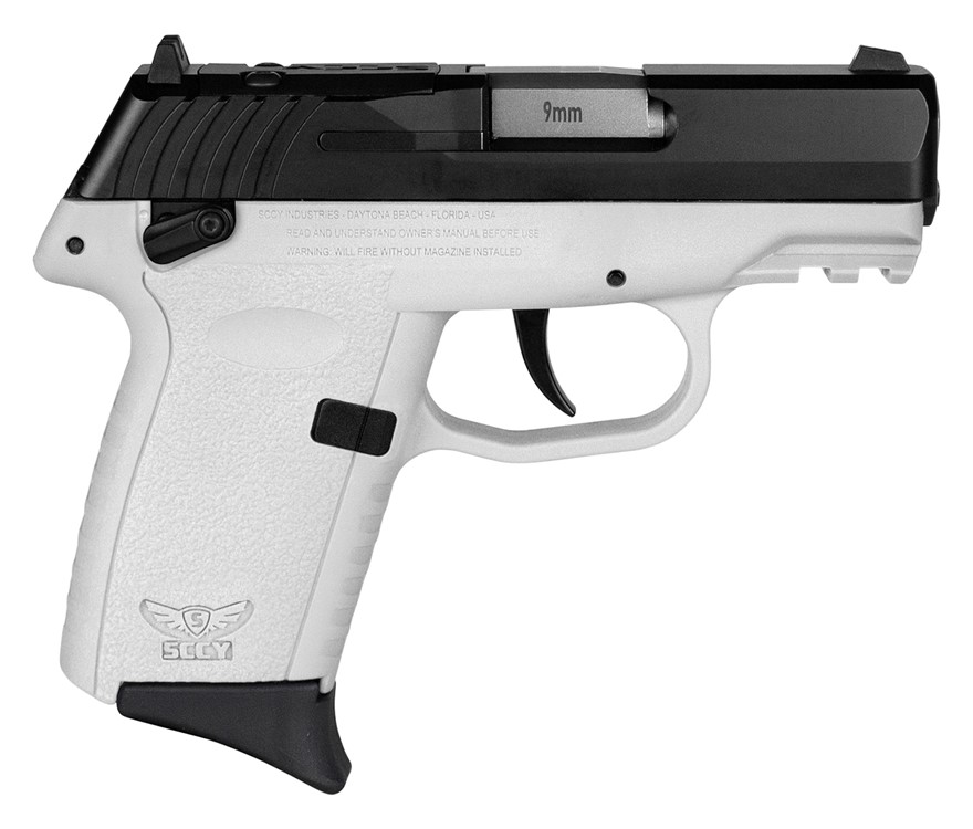 SCCY Industries CPX-1 Gen3 RDR 9mm Luger Pistol 3.10 White CPX1CBWTRDRG3-img-0