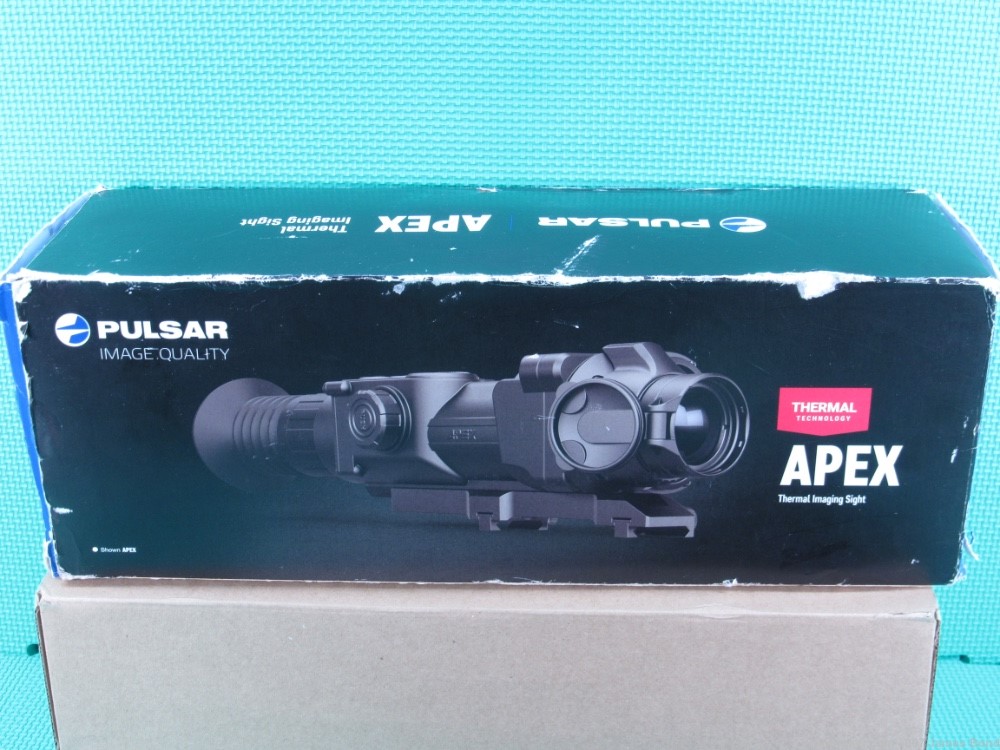 Pulsar Apex XQ50 Thermal Sight Rechargeable w/Box, Case, Bobro Quick Detach-img-24