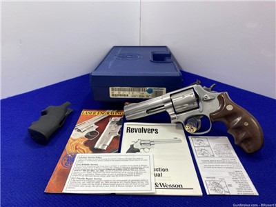 2001 Smith Wesson 686-5 Rare Pre-Lock 4" *COMBAT MAGNUM "PLUS" 7-SHOT*