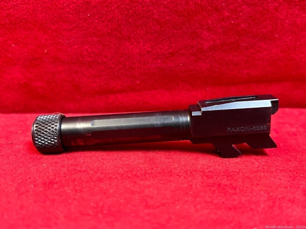 Faxon Firearms Glock 43/43x Match Series Threaded Barrel w/ Muzzle Break-img-0