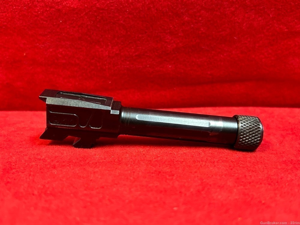 Faxon Firearms Glock 43/43x Match Series Threaded Barrel w/ Muzzle Break-img-1