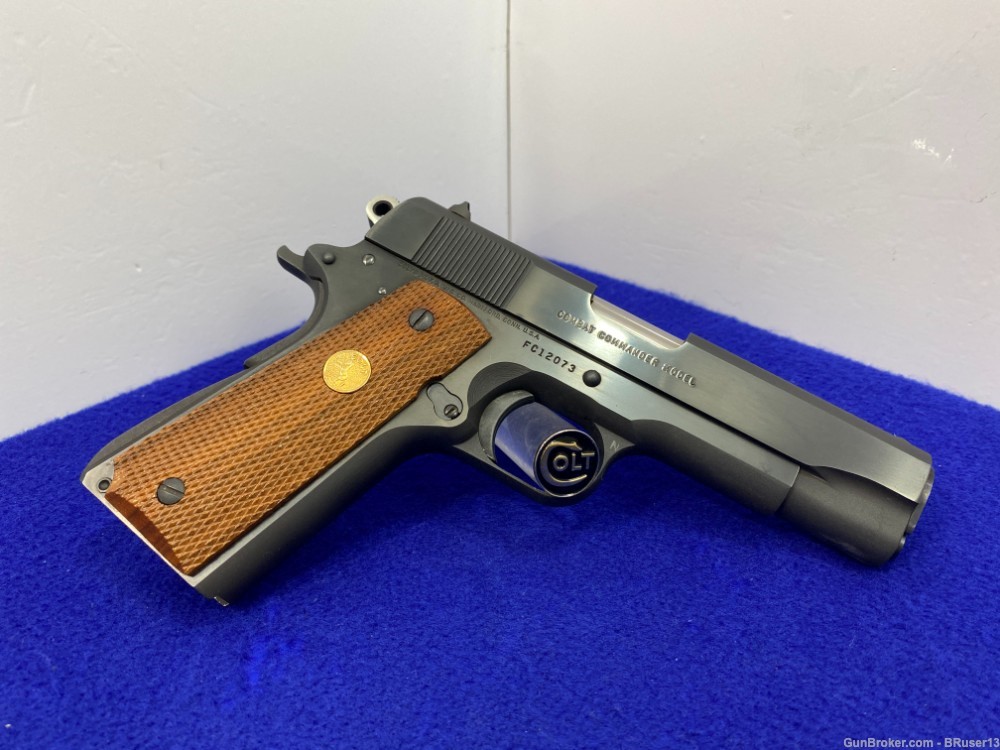 1985 Colt MKIV .38 Super Blue 5" *INCREDIBLE COMBAT COMMANDER*-img-15