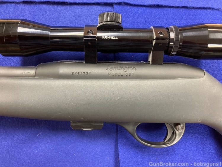 Remington Ducks Unlimited 597 with Bushnell Scope PENNY/NR!-img-5