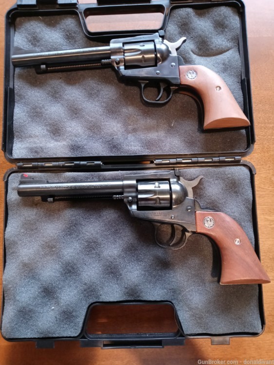 Pair of Ruger 32 h&r single six 5 7/8" barrels.-img-0