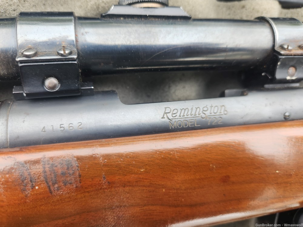 Remington 722 (6mm Rem) with Scope-img-5