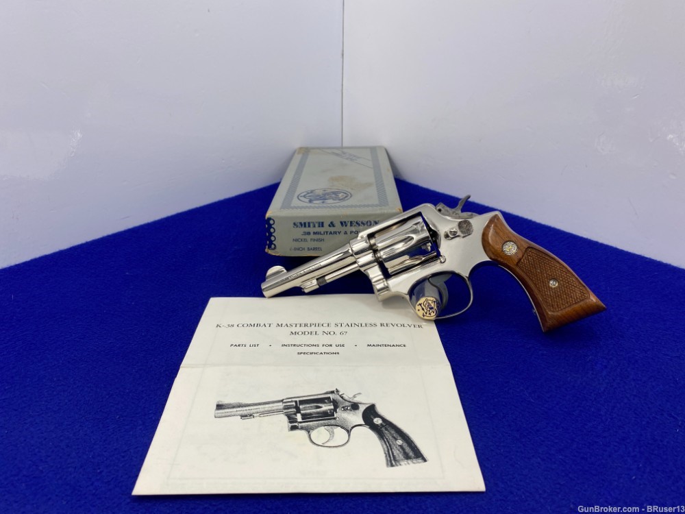 Smith Wesson Pre Model 10 .38 Spl *ULTRA RARE GEORGIA GAME & FISH STAMPED*-img-0