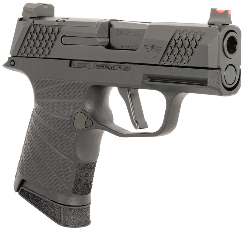 Wilson Combat P365 9mm Luger Pistol 3.10 Black RMRcc Optic Cut SIGWCP3659BA-img-2