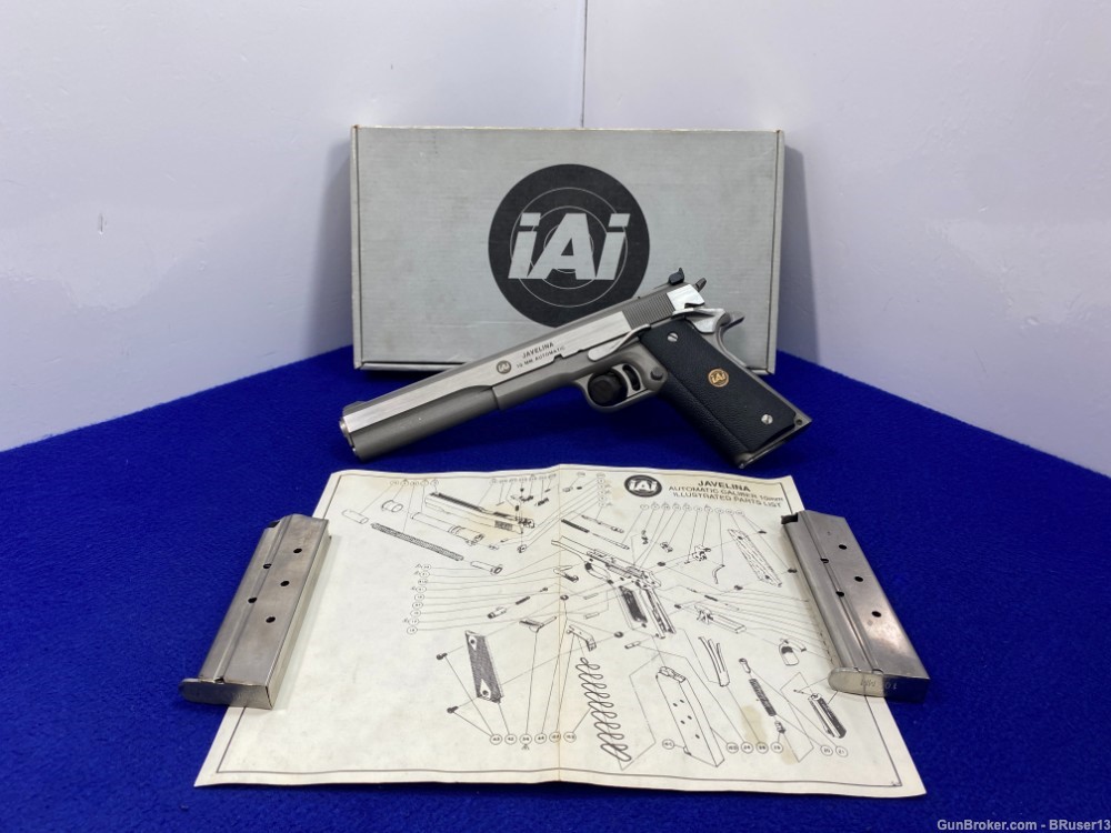 IAI Javelina 10mm Long Slide 7" *HUNTER MODEL* RARE 1 Year Production Only-img-0