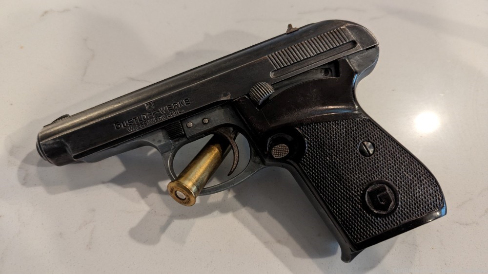 Very Rare prototype - WWII German Gustloff-Werke Waffenwerk Suhl Pistol #17-img-1