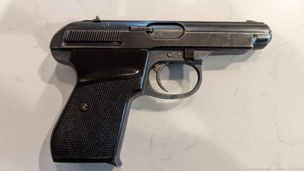Very Rare prototype - WWII German Gustloff-Werke Waffenwerk Suhl Pistol #17-img-2