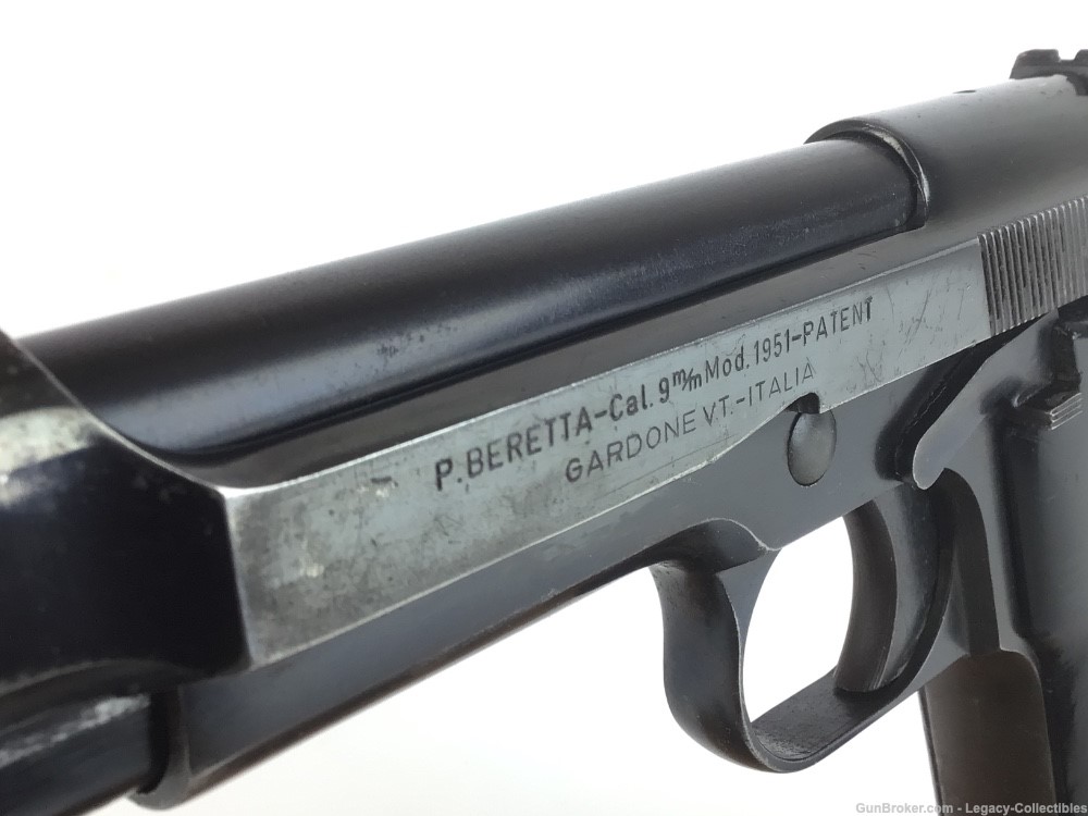Beretta M1951 9mm Italian Semi Auto Handgun-img-6