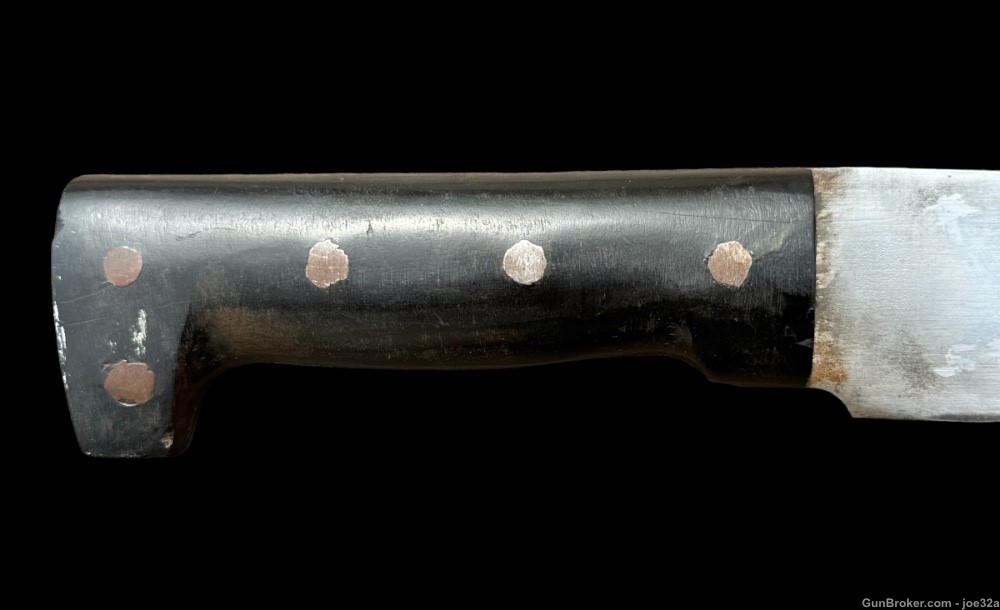 WW2 US Machete Legitimus & Collins Co. 1942 with Scabbard WWII knife dagger-img-5