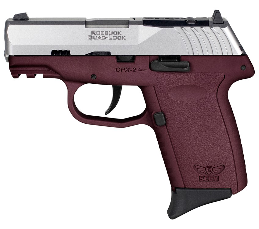 SCCY Industries CPX-2 Gen3 RDR 9mm Luger Pistol 3.10 Crimson Red CPX2TTCRRD-img-1