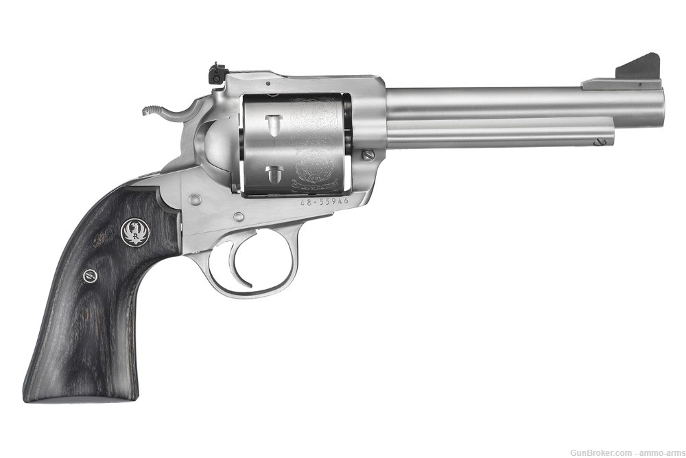 Ruger New Model Blackhawk Convertible .45 Colt/.45 ACP 5.5" Stainless 0472-img-1