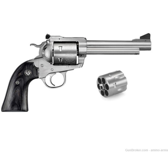 Ruger New Model Blackhawk Convertible .45 Colt/.45 ACP 5.5" Stainless 0472-img-3