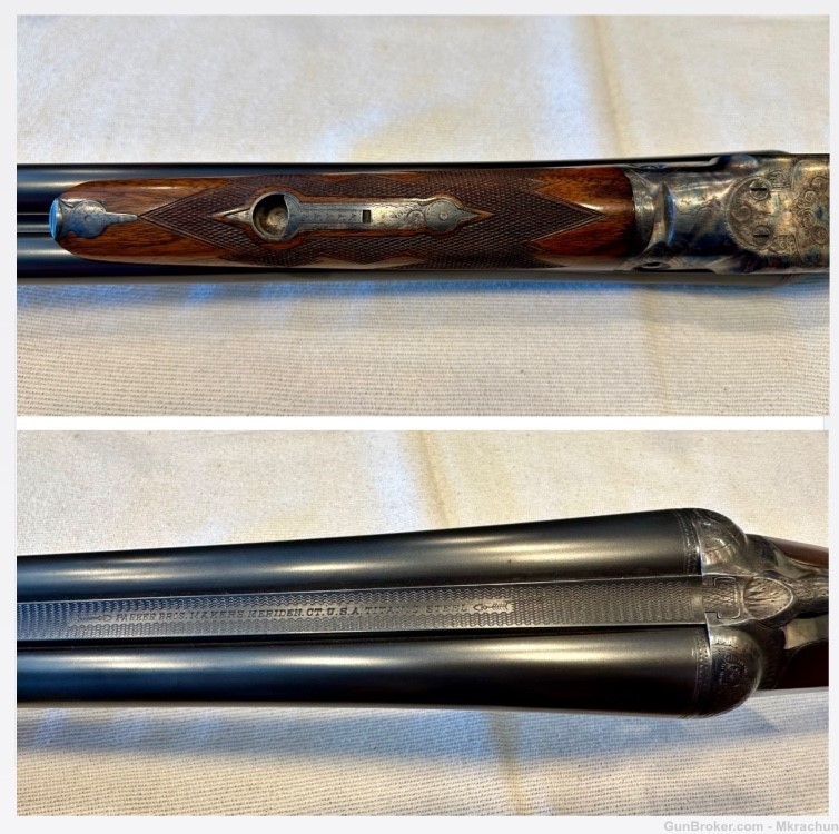Stunning Parker Bros. Shotgun DHE 12 gauge 30” w/ case!-img-7