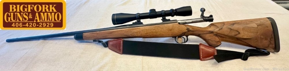 SCOTT CRIDDLE 300 WIN. MAG- SUPERB WOOD- Never Fired Excellent Condition!-img-0