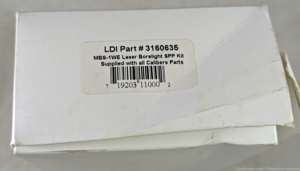 Laser Devices LDI BoreLight Laser Bore Sighter w/ Inserts MBS-1WE Boresight-img-6
