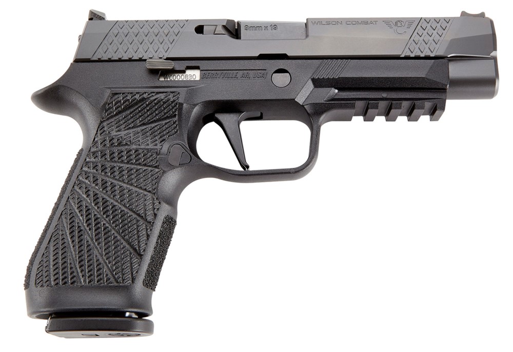 Wilson Combat P320 9mm Luger Pistol 4.70 Black SIGWCP320F9B-img-0